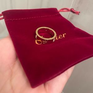 6mm love ring Cartier